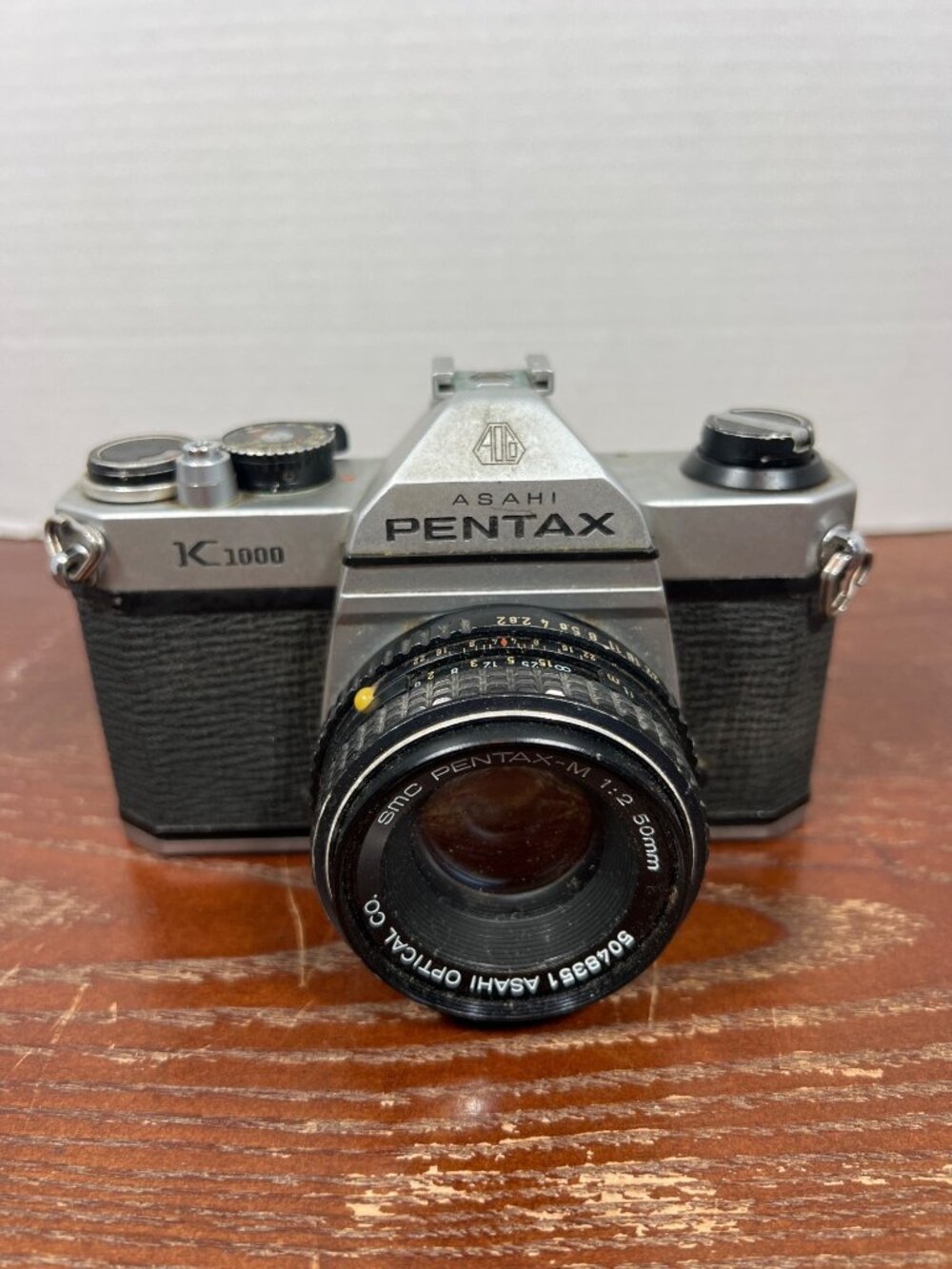 Asahi Pentax K1000 35mm Film Camera With SMC Pentax-M 50mm F/2 Lens Vintage Test